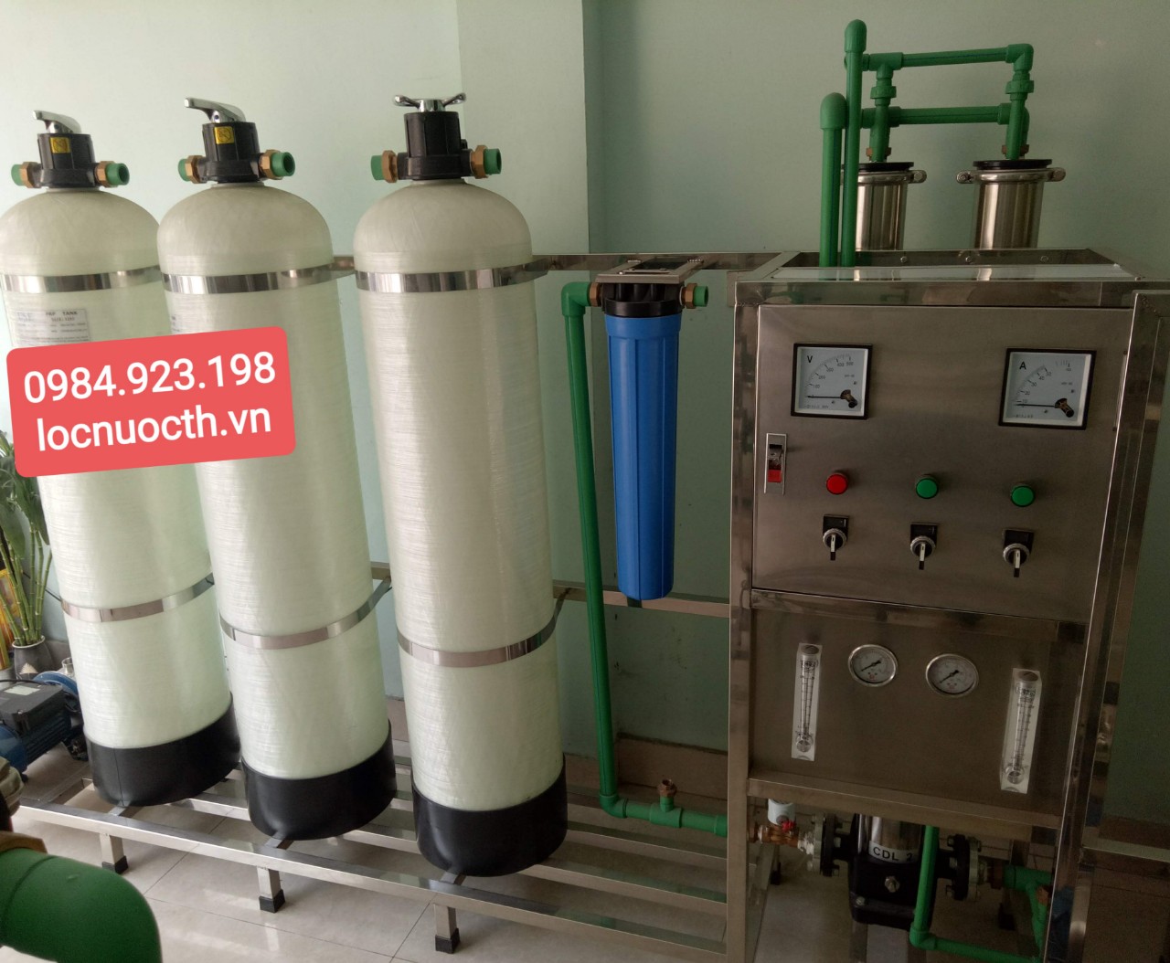 Máy lọc nước công nghiệp, Máy lọc nước công suất lớn