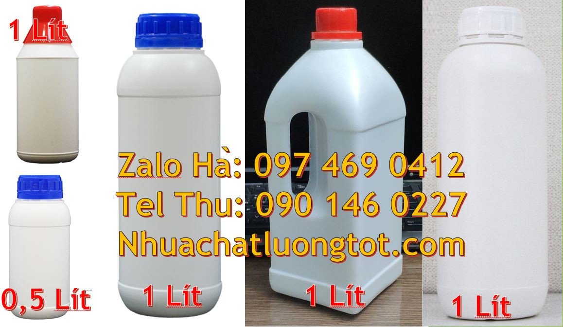 chai nhựa 1l màu trắng,chai nhựa hdpe chất lượng cao,chai nhựa hóa cha