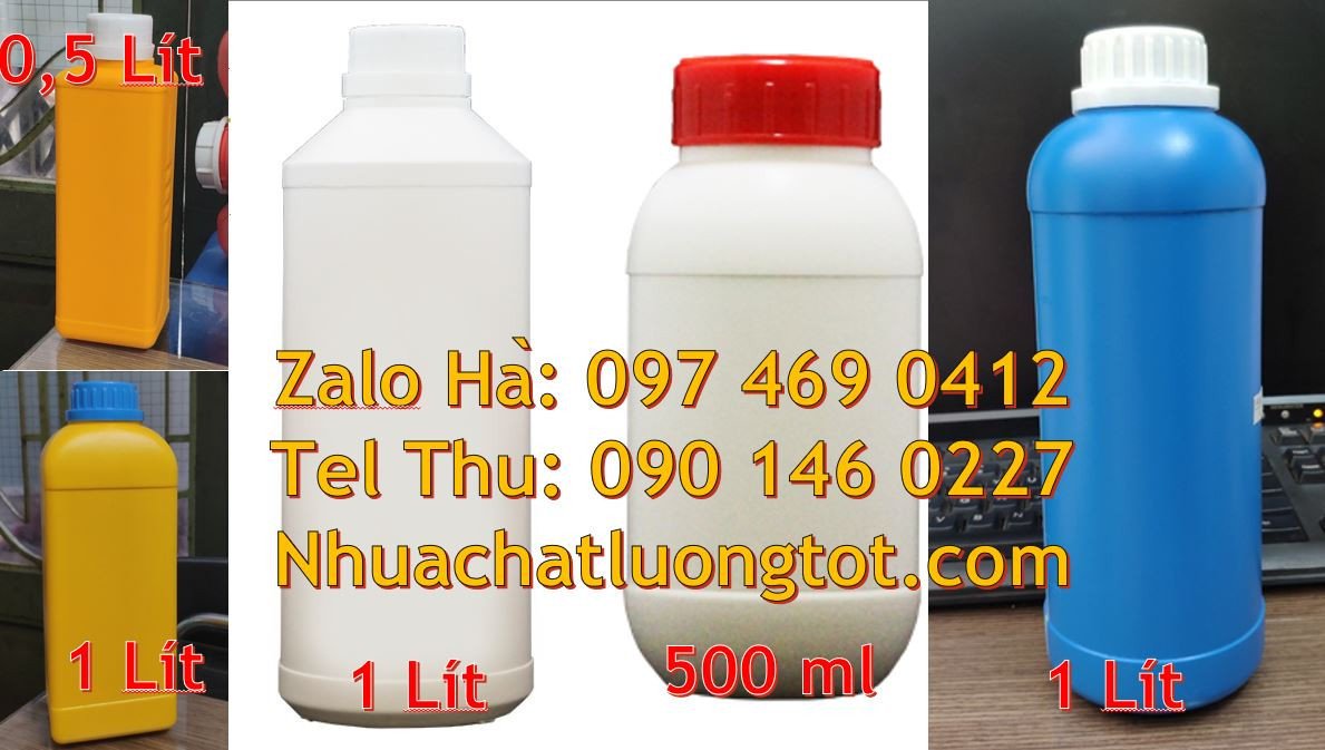 chai nhựa 1l màu trắng,chai nhựa hdpe chất lượng cao,chai nhựa hóa cha