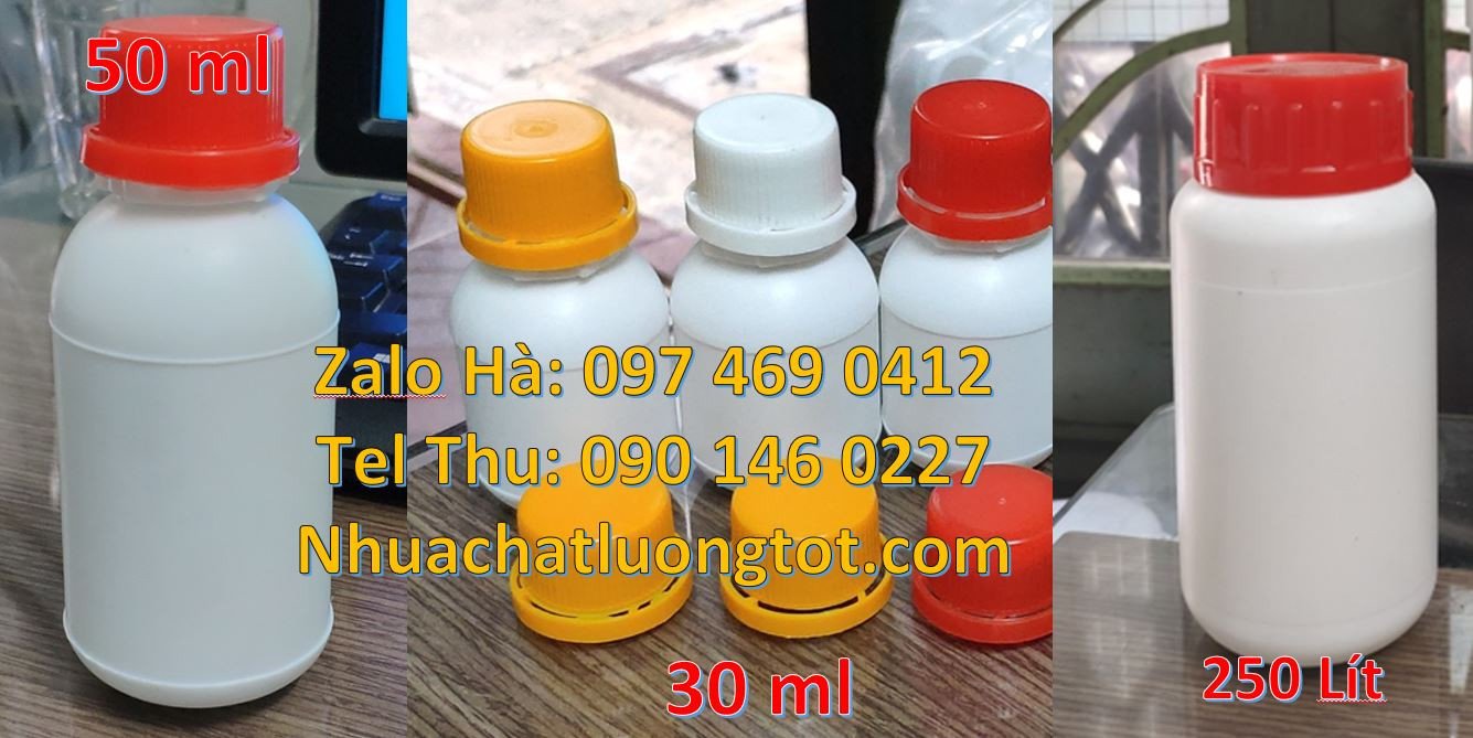 chai nhựa nhỏ 50l đựng nước sát trùng,chai nhựa hdpe 30l đựng bột ngọt