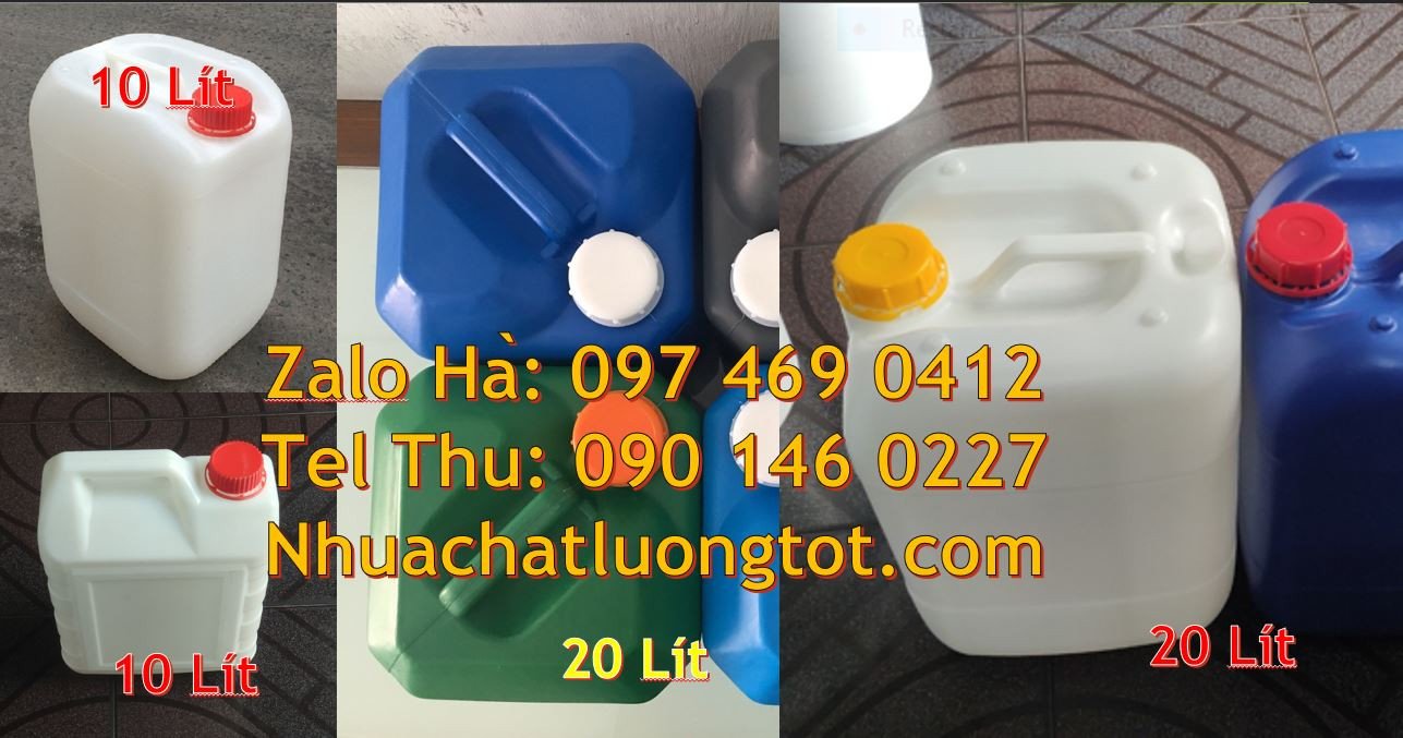 can nhựa lớn đựng hóa chất,can nhựa 20l đựng mật ong,can nhựa giá rẻ