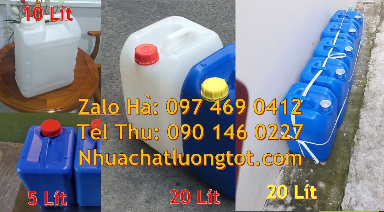 can nhựa lớn đựng hóa chất,can nhựa 20l đựng mật ong,can nhựa giá rẻ