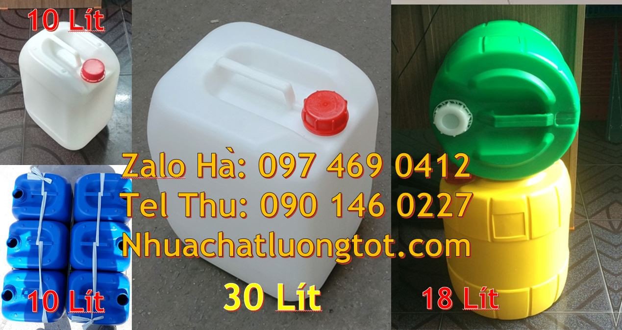 can nhựa lớn đựng hóa chất,can nhựa 20l đựng mật ong,can nhựa giá rẻ