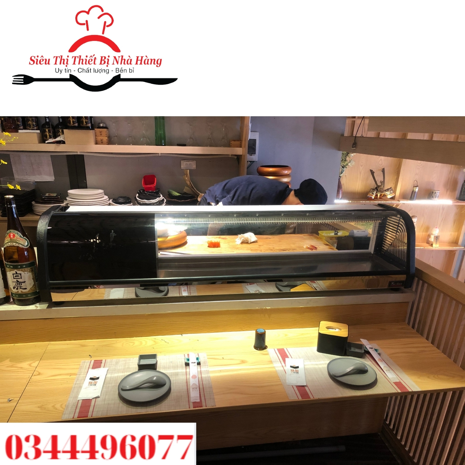 Tủ sushi-sasimi, tủ lạnh trưng bày bánh kem mini. bảo hành 12 tháng