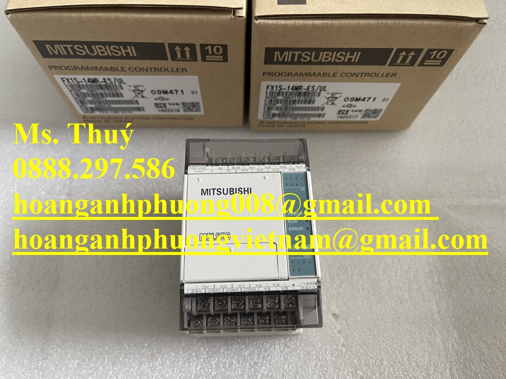 Bộ lập trình Mitsubishi FX1S-14MR-ES/UL giá tốt