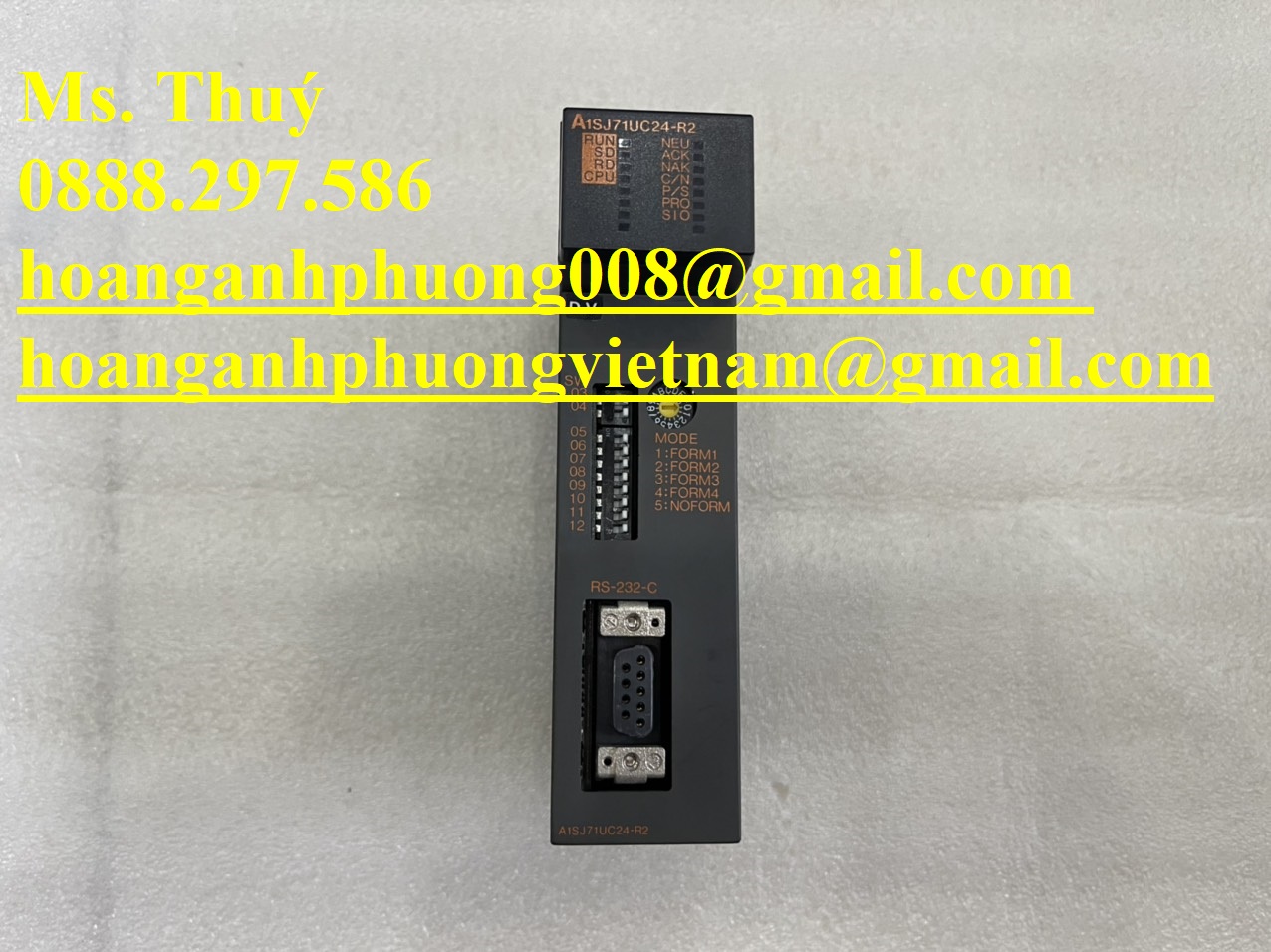 Mô đun PLC Mitsubishi A1SJ71UC24-R2  Chính hãng Japan