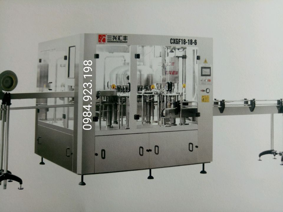 Máy chiết tự động 3 trong 1, máy chiết bán tự động