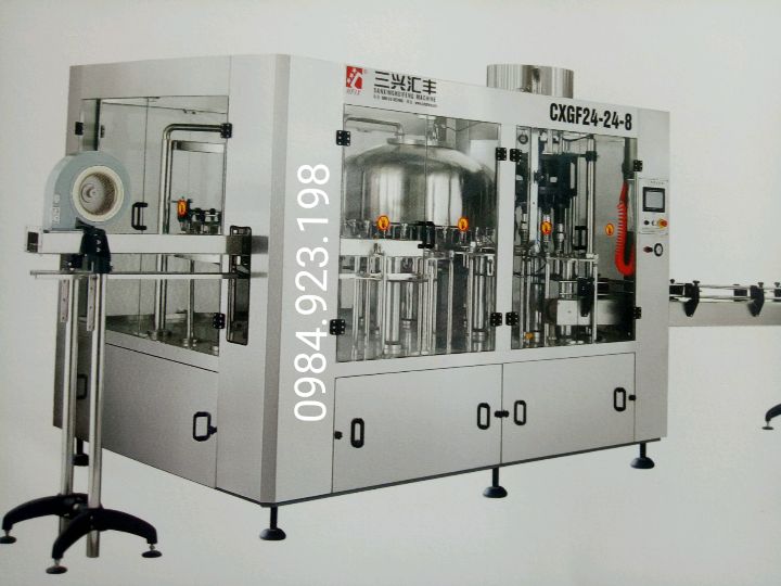 Máy chiết tự động 3 trong 1, máy chiết bán tự động