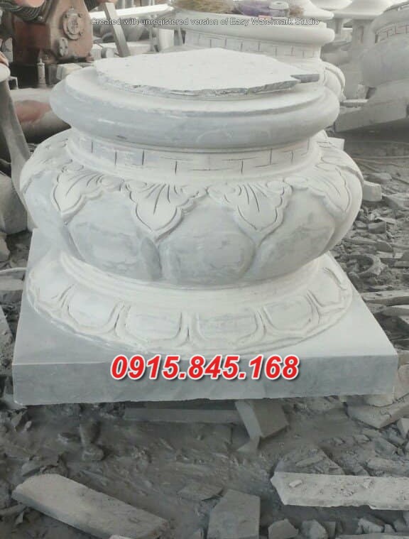 mẫu thiết kế chân tảng đá tự nhiên đẹp nhất