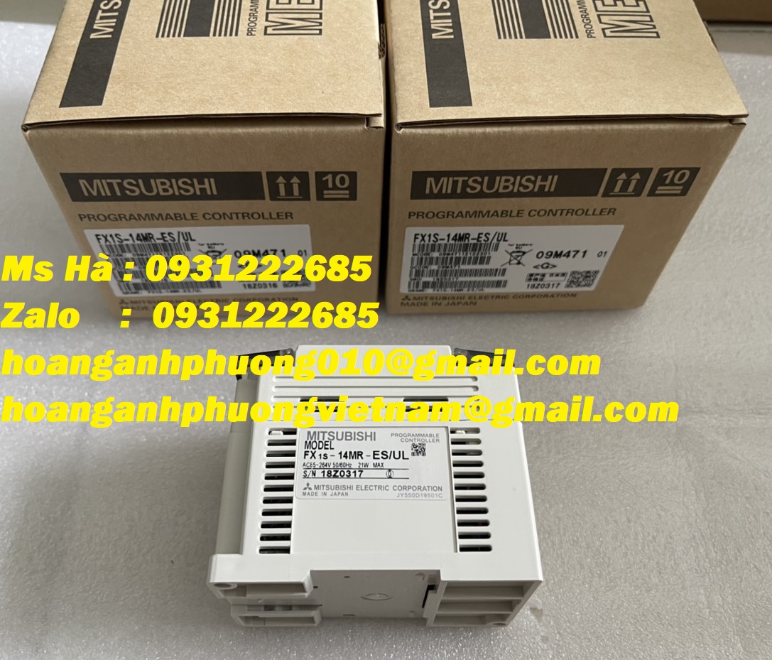 PLC giá cạnh tranh dòng mitsubishi FX1S-14MR-ES/UL