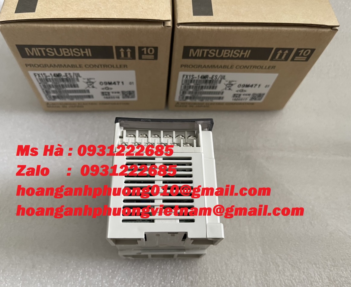 PLC giá cạnh tranh dòng mitsubishi FX1S-14MR-ES/UL
