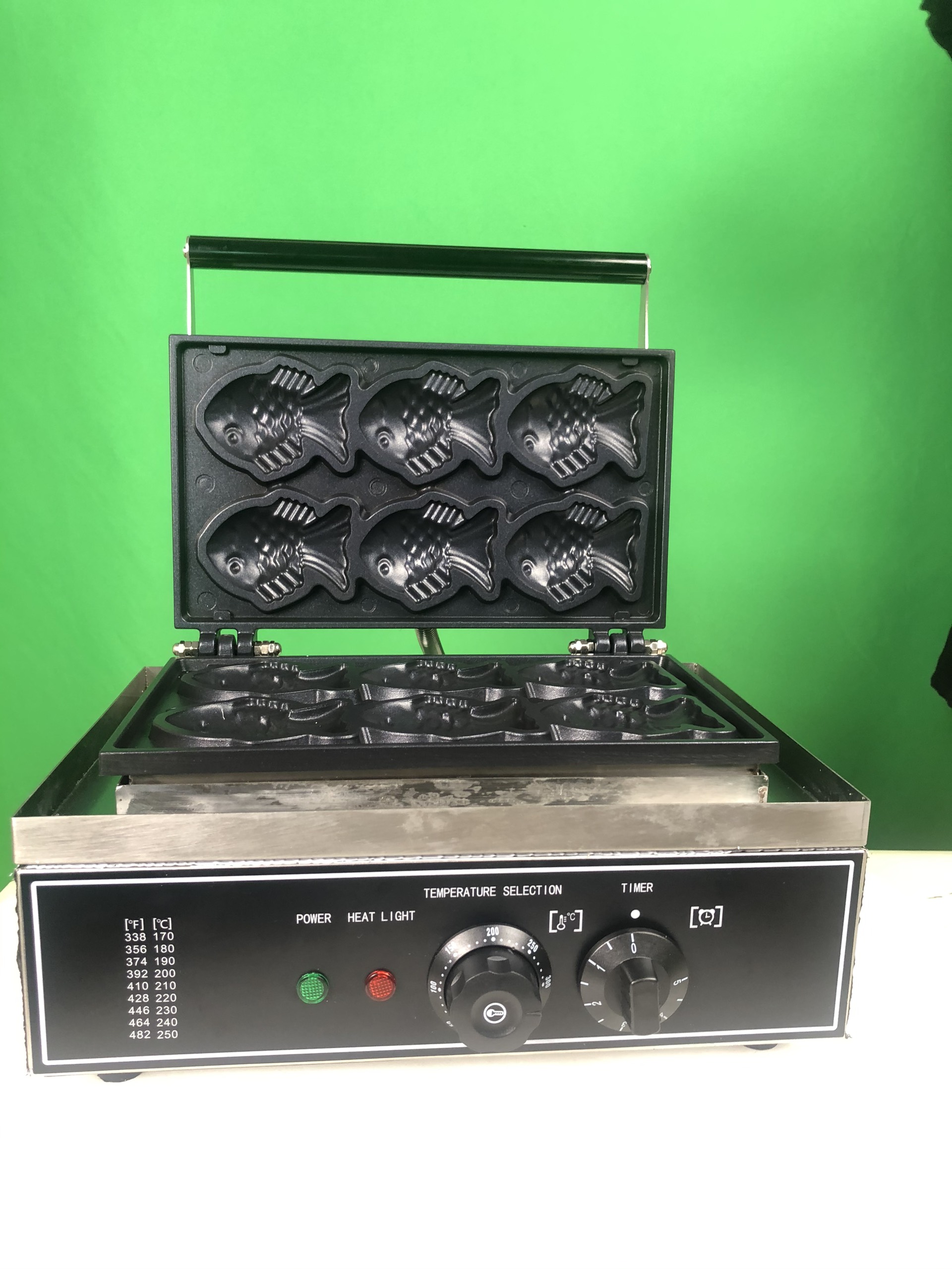 Máy làm bánh cá Nhật TAIYAKI loại 3 con- 6 con. Mẫu mới