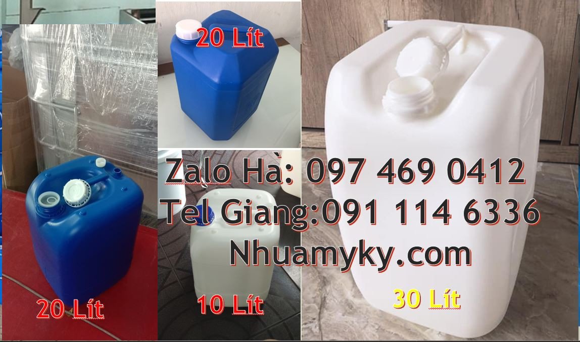can nhựa lớn đựng hóa chất,can nhựa đựng thực phẩm,can nhựa xanh giá r