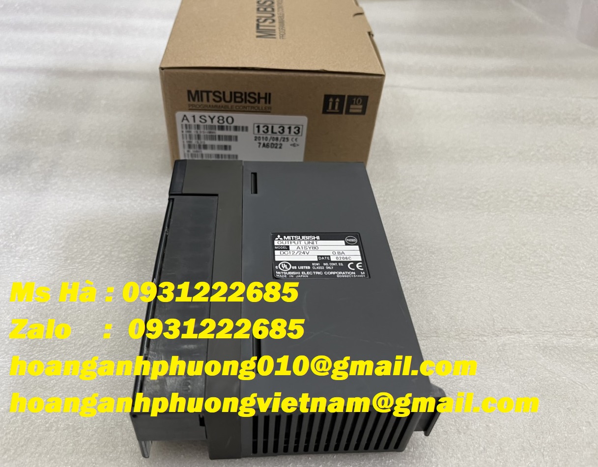 Mô đun ngõ ra nhập khẩu giá tốt hiện nay dòng mitsubishi A1SY80