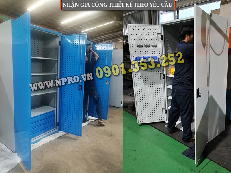 Tủ công nghiệp chứa đồ nghề vật tư nhà xưởng