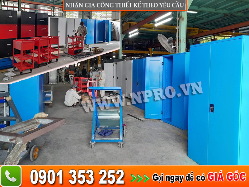 Tủ công nghiệp chứa đồ nghề vật tư nhà xưởng