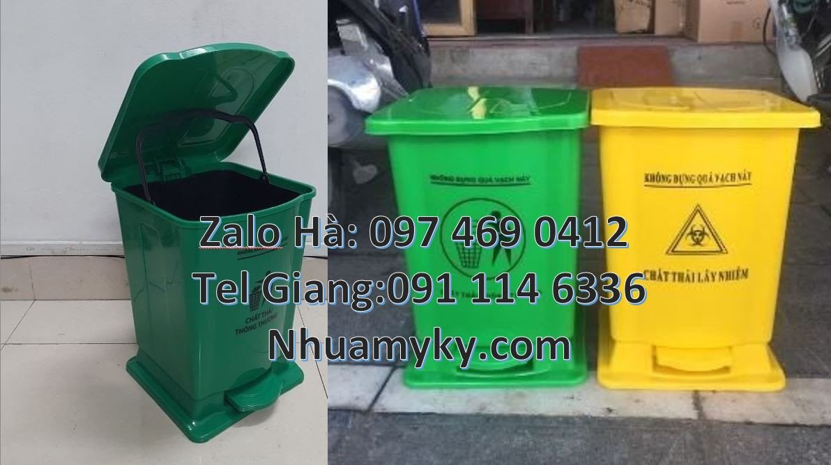 thùng rác y tế loại nhỏ 20l,thùng rác y tế dành cho các bệnh viện giá