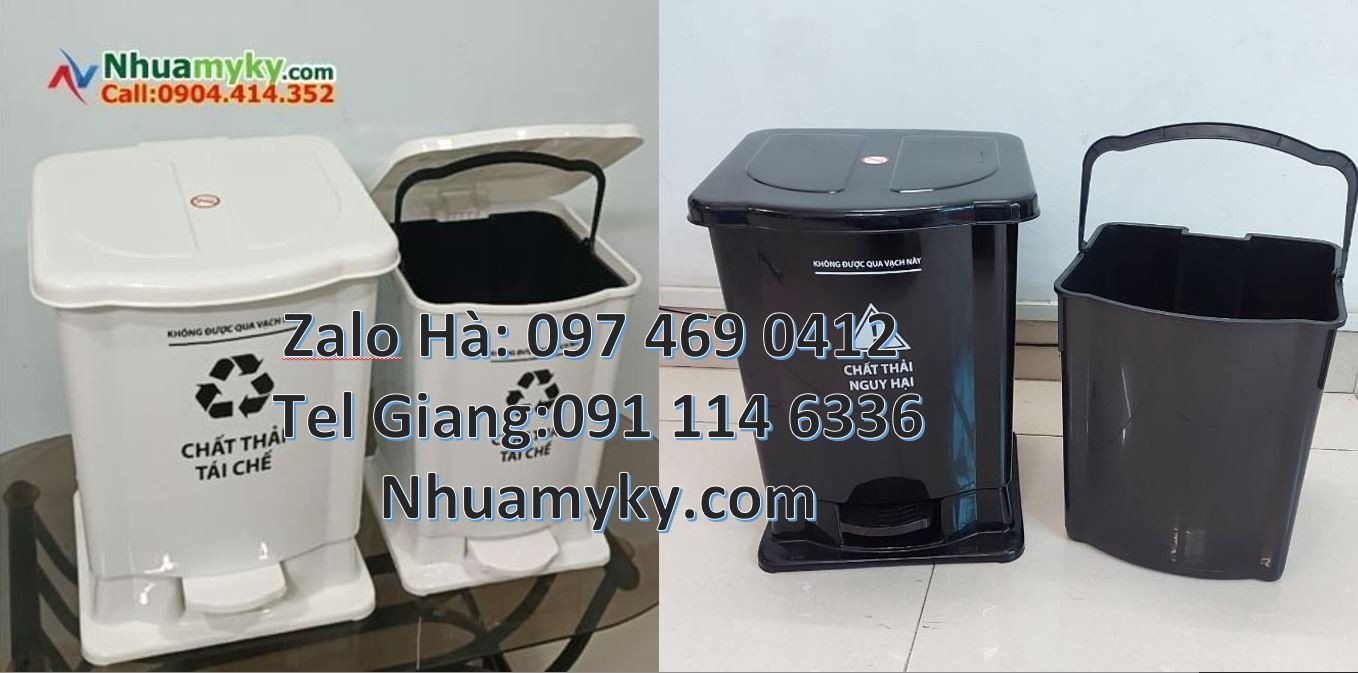 thùng rác y tế loại nhỏ 20l,thùng rác y tế dành cho các bệnh viện giá