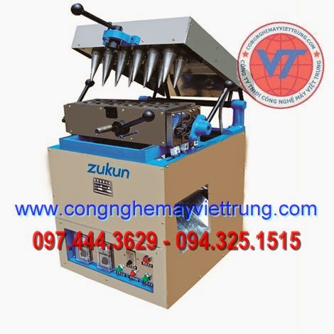 Máy làm vỏ kem ốc quế tự động