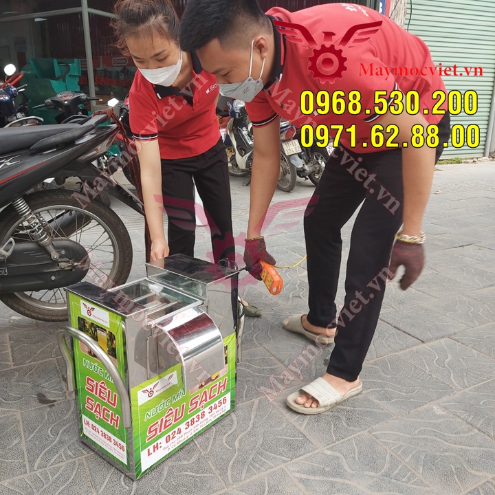 Máy ép mía để bàn siêu sạch phù hợp cho tất cả hộ gia đình