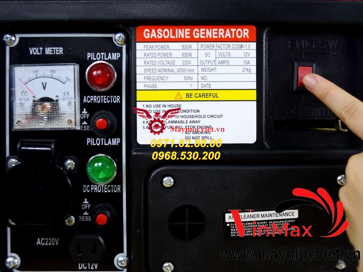 Máy phát điện dự phòng mini cho gia đình