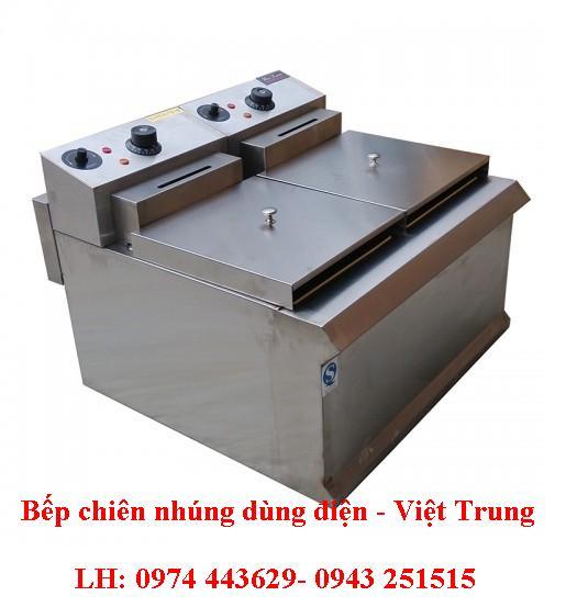 Bếp chiên nhúng đôi điện EF-903