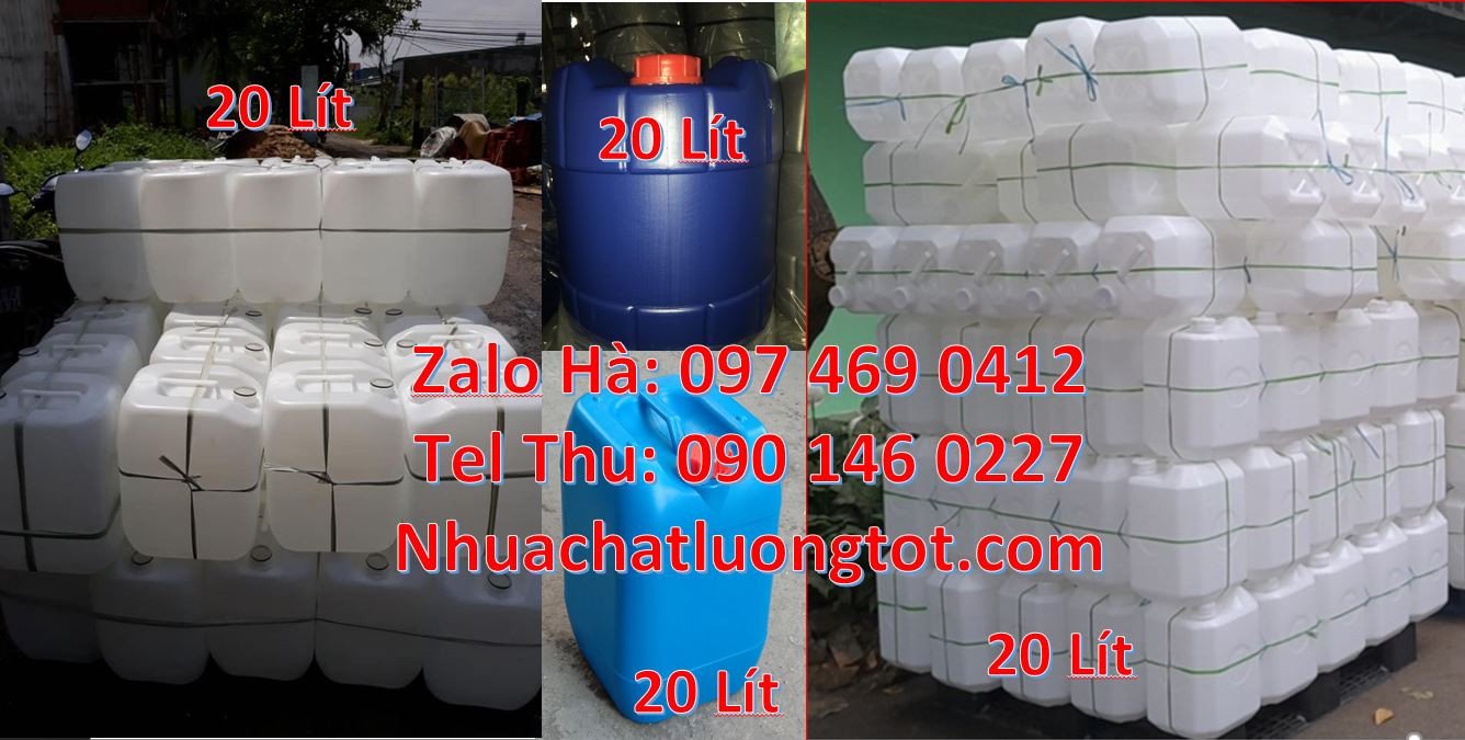 can nhựa hdpe màu xanh 30l,can nhựa 20l đựng nước,can nhựa 25l giá rẻ