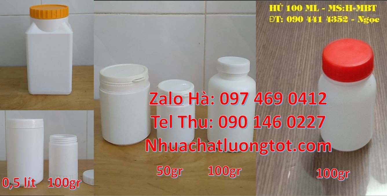 hũ nhựa 0.5l đựng bánh kẹo,hũ nhựa hdpe đựng mỹ phẩm,hũ nhựa trắng giá