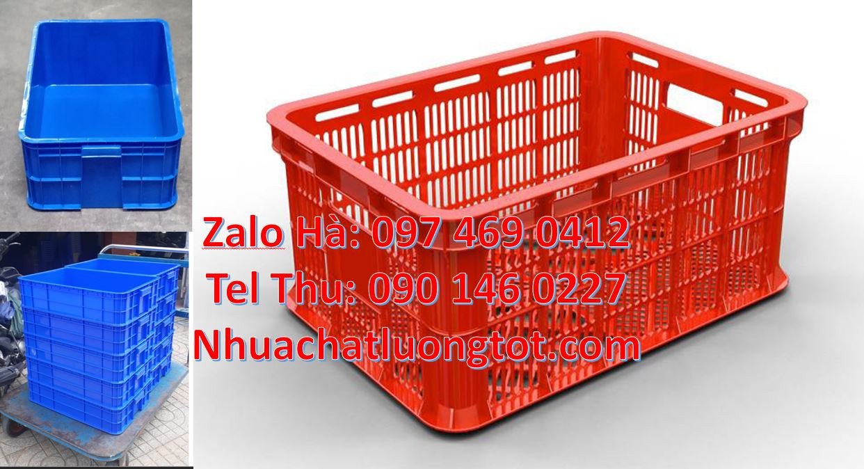 sóng nhựa công nghiệp hở có bánh xe,sóng nhựa đựng hài sản,sóng nhựa