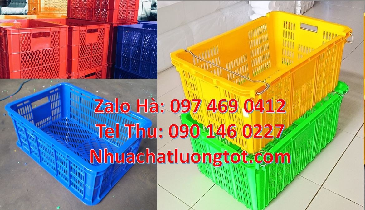 sóng nhựa công nghiệp hở có bánh xe,sóng nhựa đựng hài sản,sóng nhựa