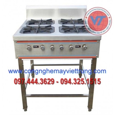 Bếp Âu 4 hộc chân cao