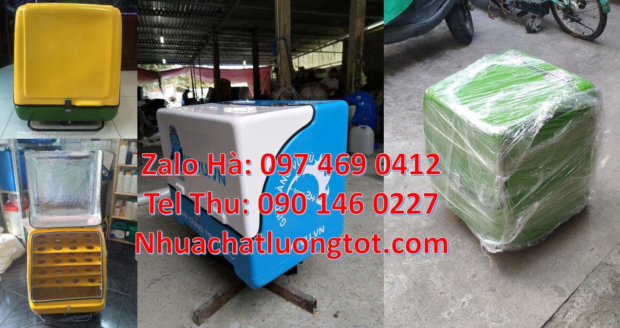 thùng giao hàng đằng sau xe máy,thùng giao đồ ăn uống,thùng hàng giárẻ