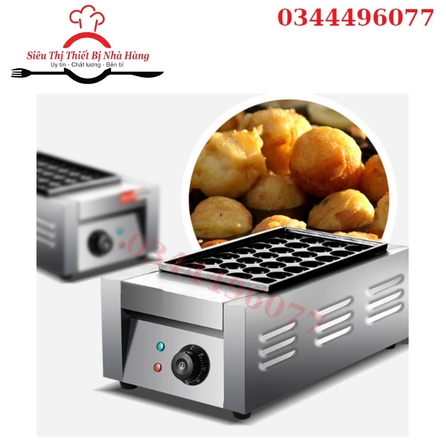 Máy làm bánh bạch tuộc Takoyaki 28 lỗ và 56 lỗ