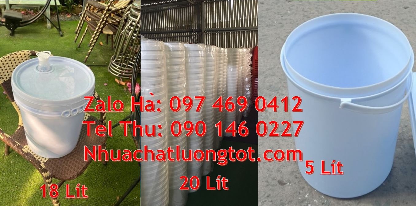 thùng đựng sơn 20l,thùng nhựa đựng hóa chất,thùng sơn 22l đựng sơn giá