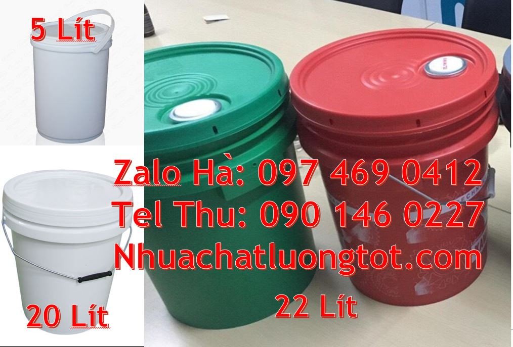 thùng đựng sơn 20l,thùng nhựa đựng hóa chất,thùng sơn 22l đựng sơn giá