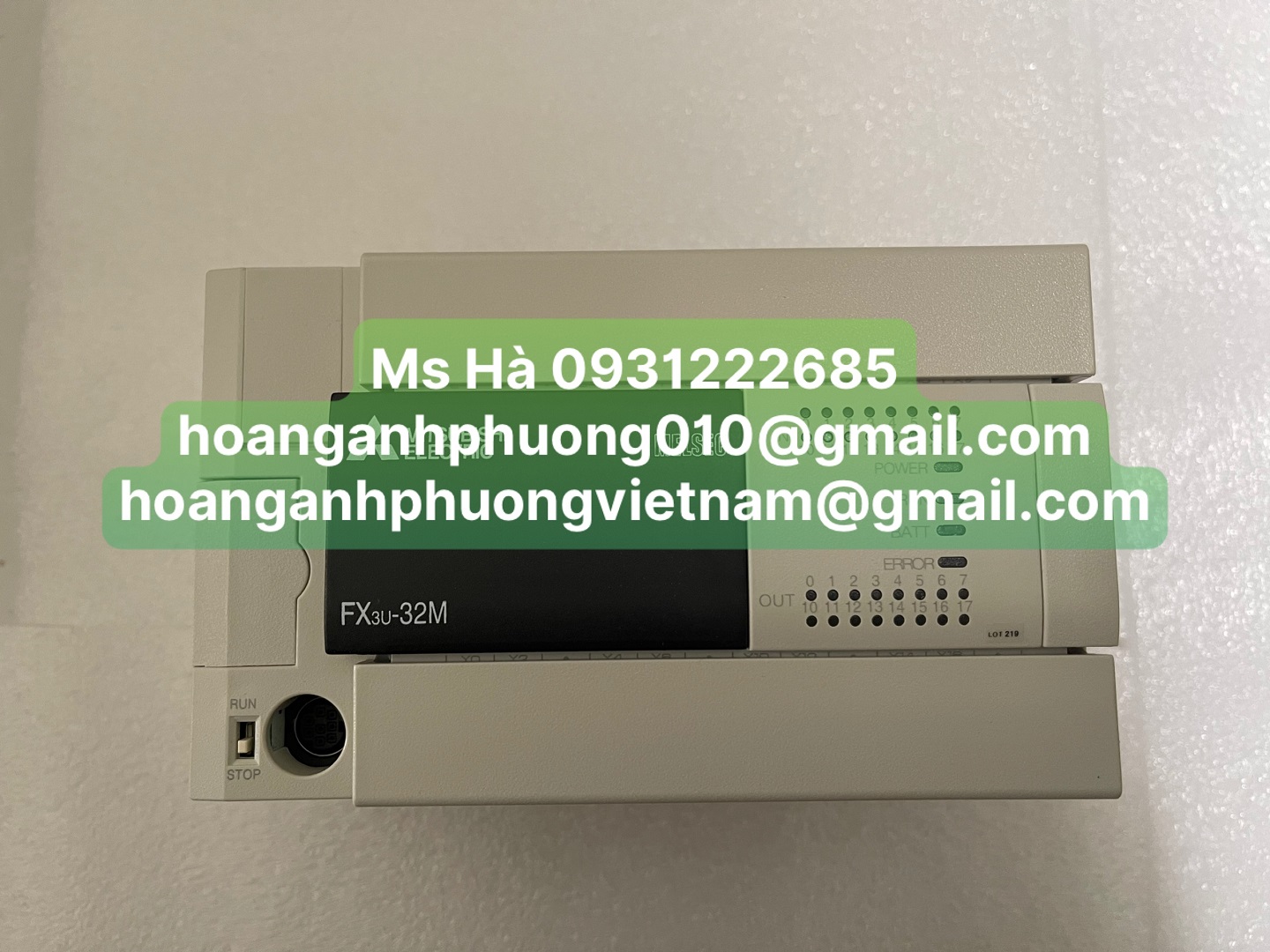 Bộ lập trình mitsubishi dòng FX3U series FX3U-32MT/ES-A