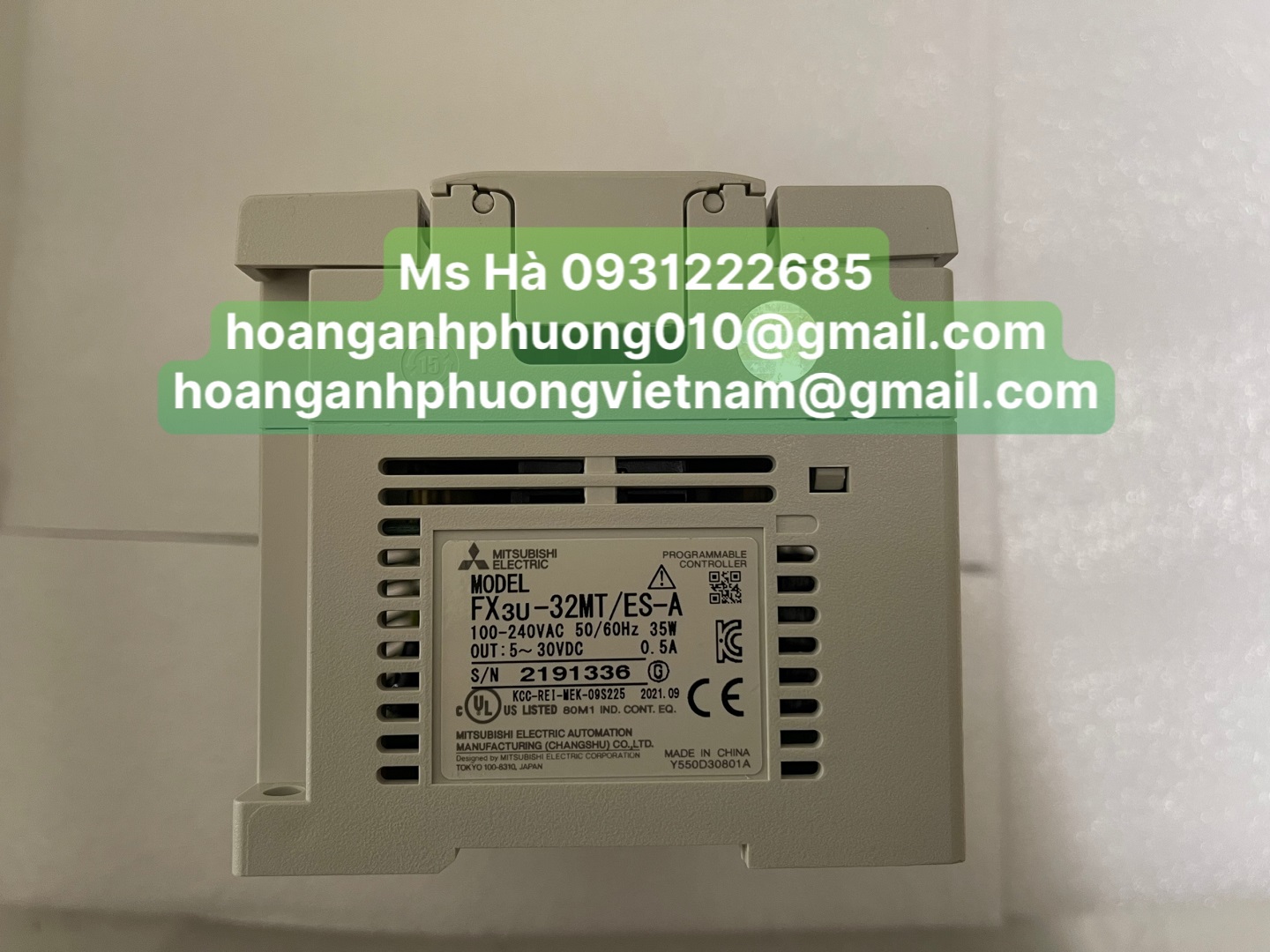 Bộ lập trình mitsubishi dòng FX3U series FX3U-32MT/ES-A