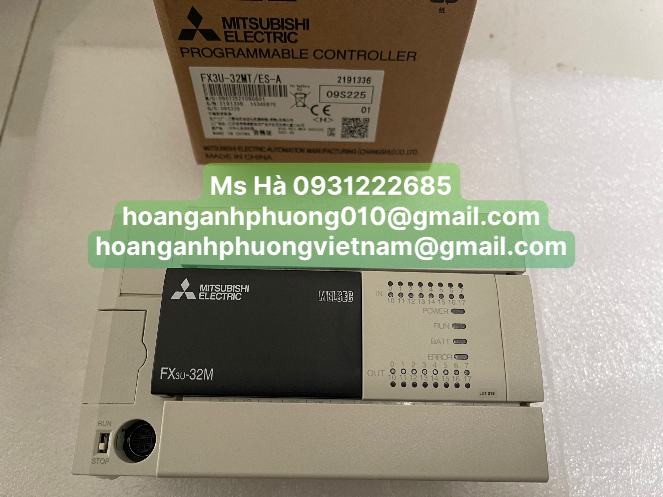 Bộ lập trình mitsubishi dòng FX3U series FX3U-32MT/ES-A