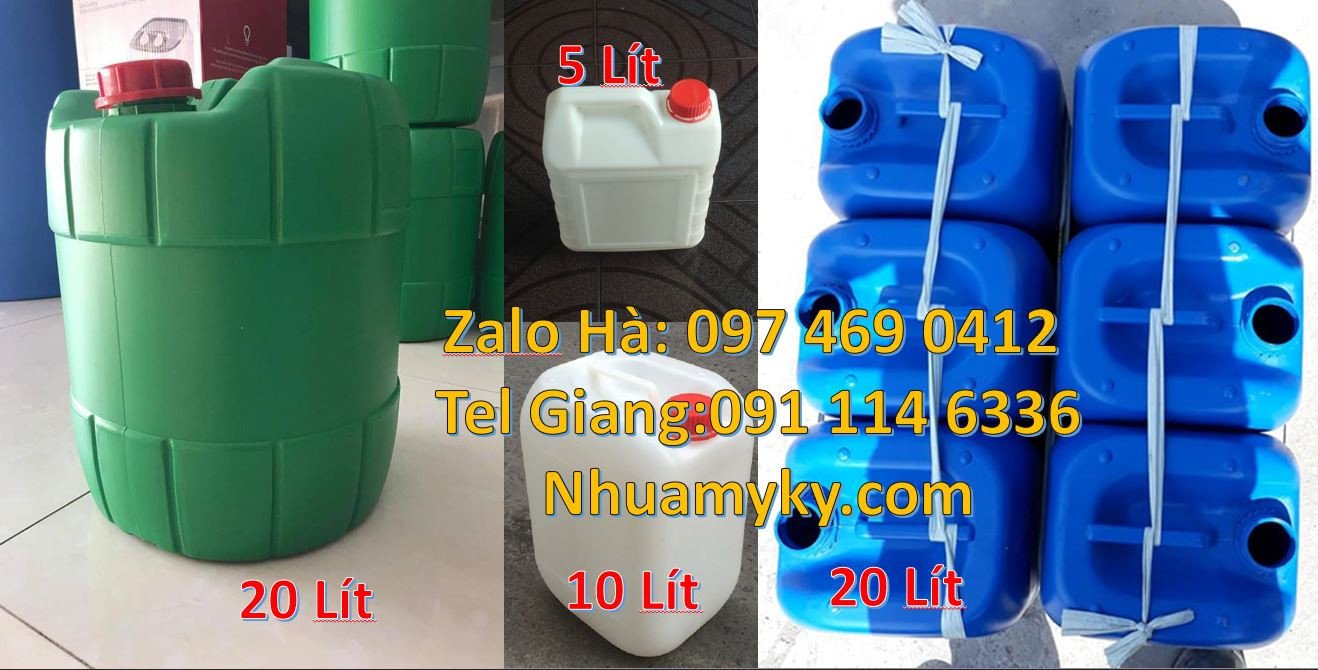 can nhựa lớn 20l, can nhựa lớn 30l đựng hóa chất,can nhựa 25l giá rẻ