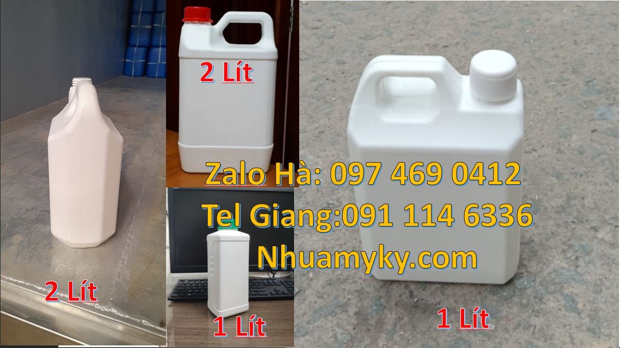 can nhựa nhỏ 2l đựng hóa chất,can nhựa 5l đựng thực phẩm,can nhựa hdpe