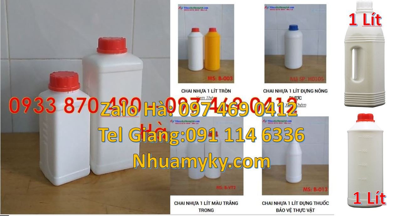 chai nhựa 1l đựng hóa chất,chai nhựa 0.5l đựng mỹ phẩm,chai nhựa hdpe