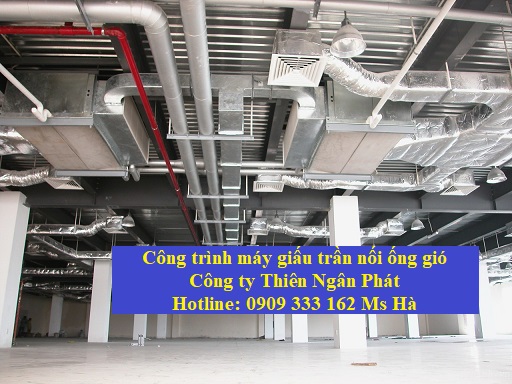Nỗi lo lắp máy không gian lớn - Đã có máy lạnh giấu trần