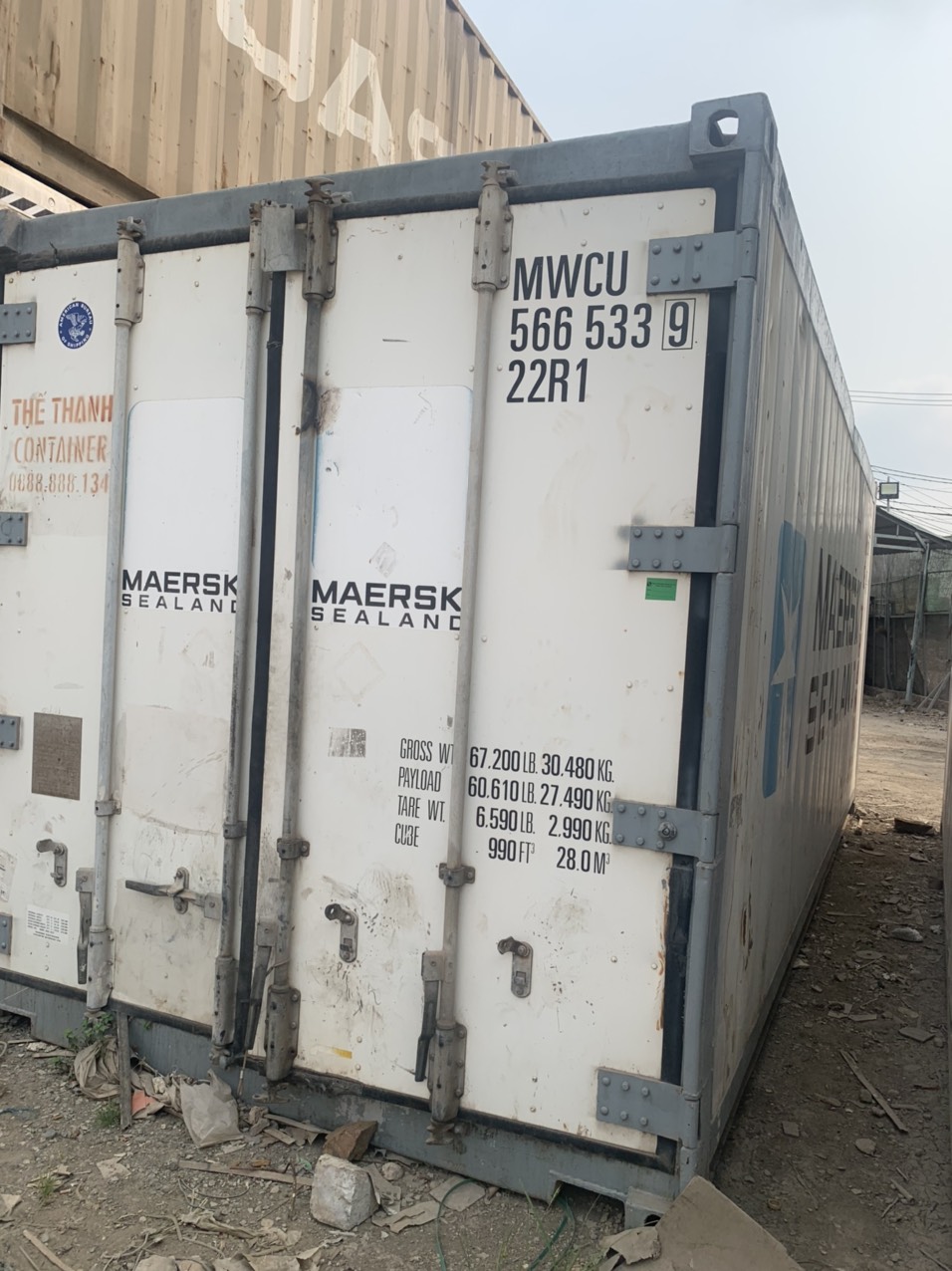 giá sập sàn container lạnh  20,-18/-35 liên hệ 0888 888 946