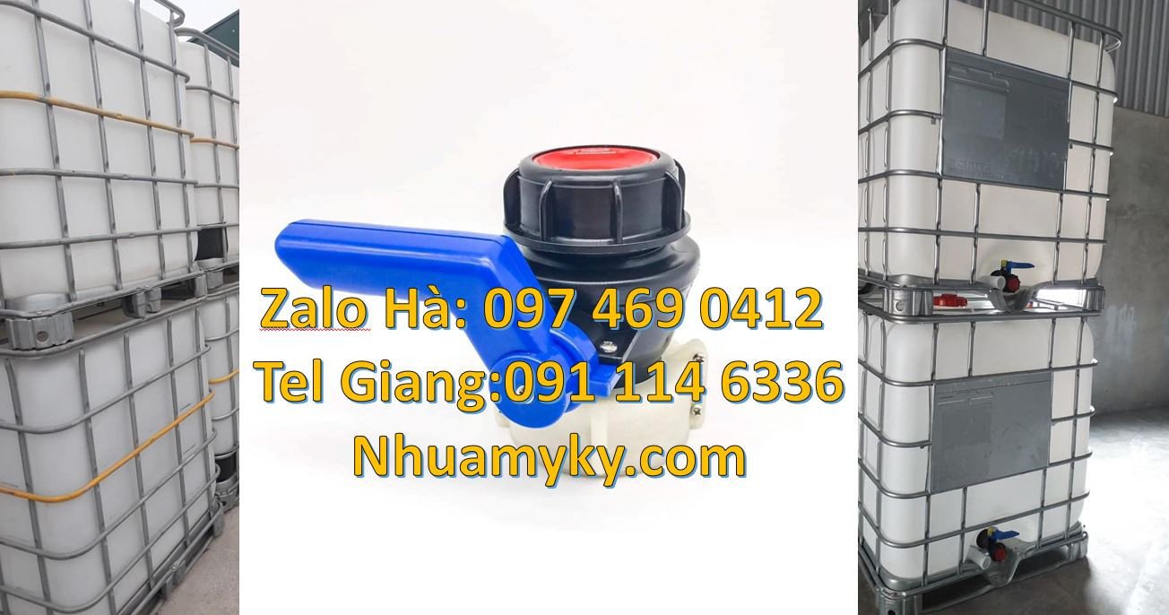 tank ibc 1000l đựng hóa chất,thùng ibc 1200l đựng nước sạch,tank nhựa