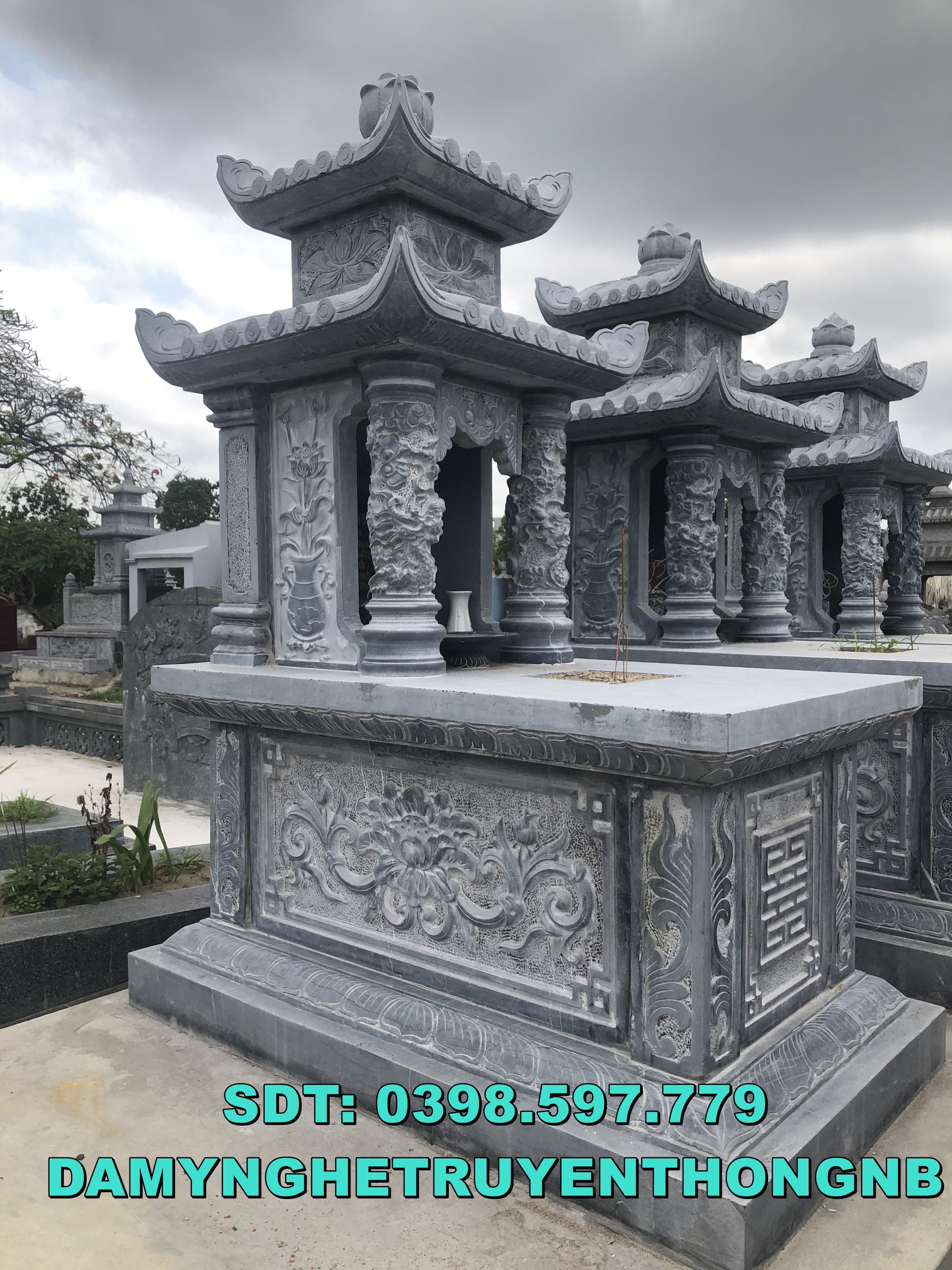 quảng nam xây mộ 1 nái,2 mái đẹp nhất 2023