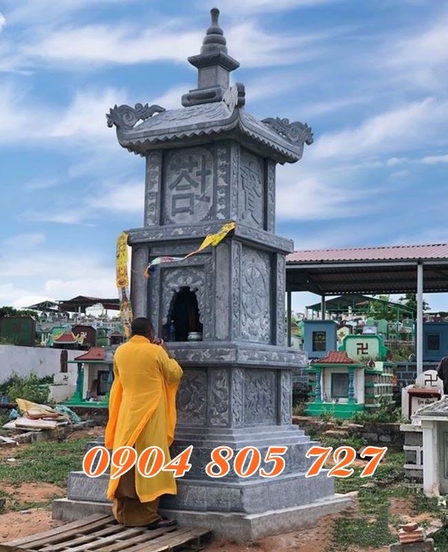 Bán mẫu tháp mộ đá để hũ tro cốt tại Lâm Đồng