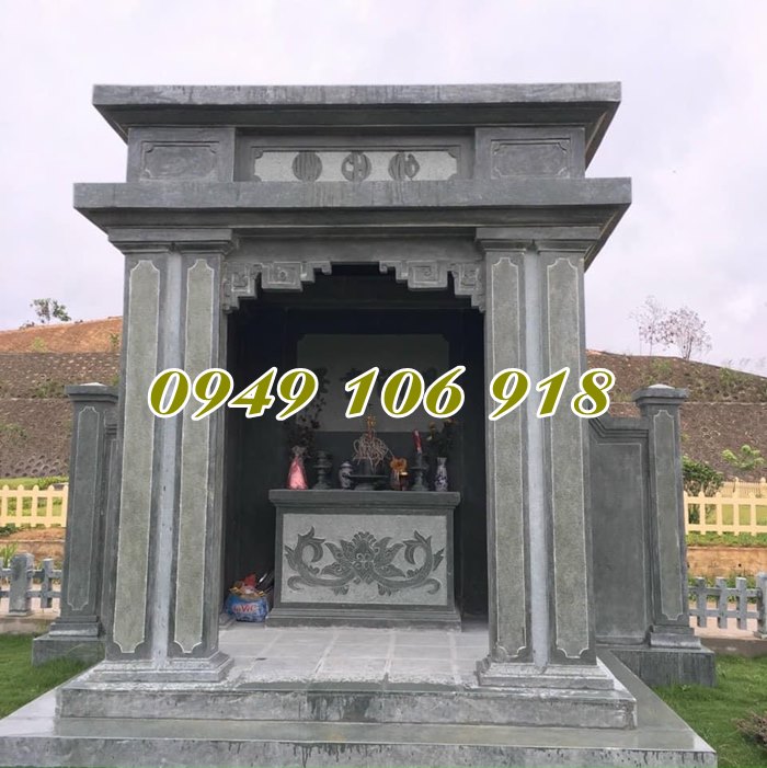 Mẫu nhà bia mộ bằng đá tại thiết kế chuẩn phong thuỷ 2023