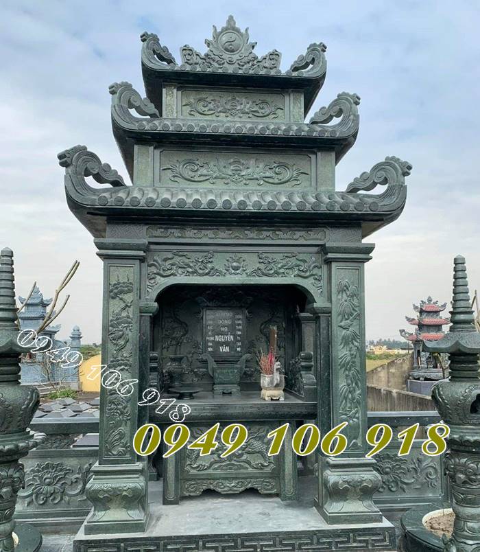 Mẫu nhà bia mộ bằng đá tại thiết kế chuẩn phong thuỷ 2023