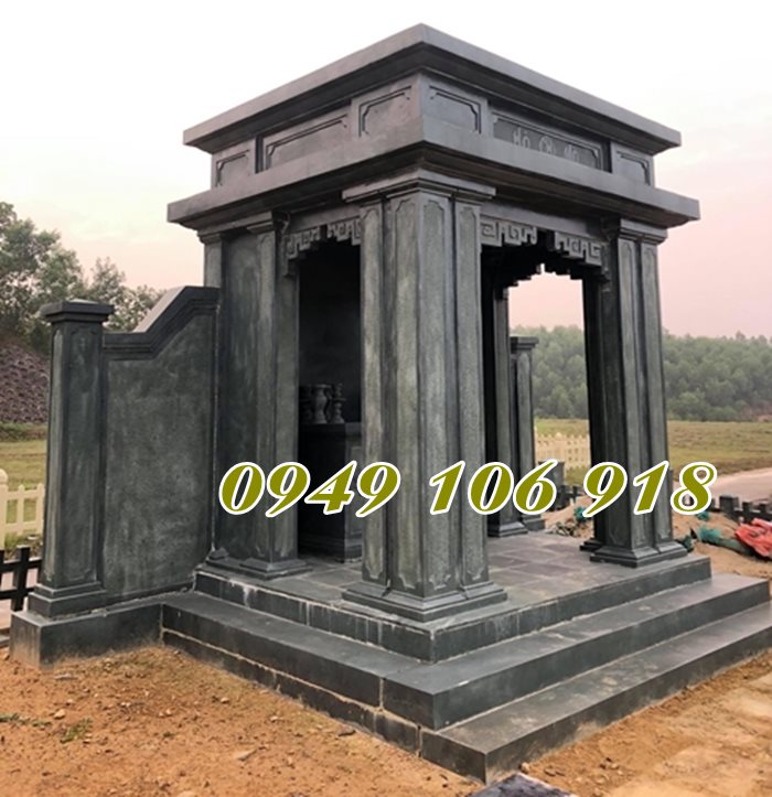 Mẫu nhà bia mộ bằng đá tại thiết kế chuẩn phong thuỷ 2023