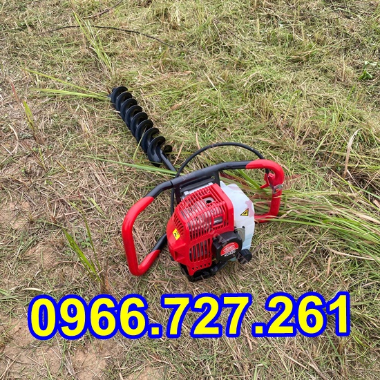 Cấu tạo của máy khoan đất trồng cây chạy xăng và chạy điện